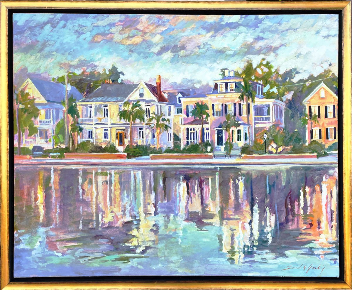 Colonial Lake by Susannah Gramling at LePrince Galleries