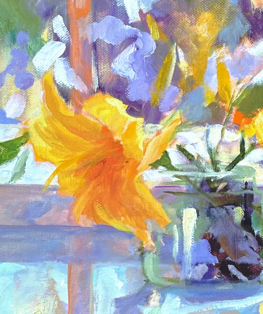 Morning Flowers by Susannah Gramling at LePrince Galleries