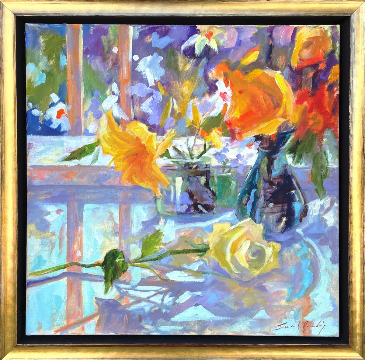 Morning Flowers by Susannah Gramling at LePrince Galleries