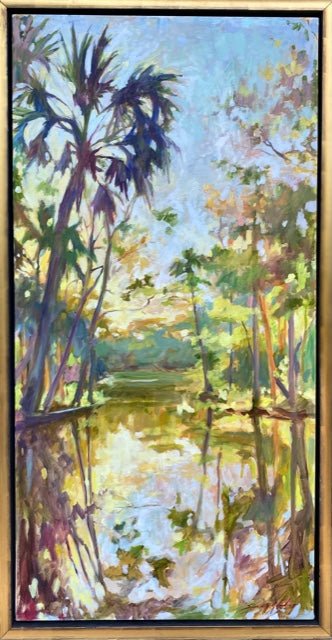 Sparrow Pond by Susannah Gramling at LePrince Galleries