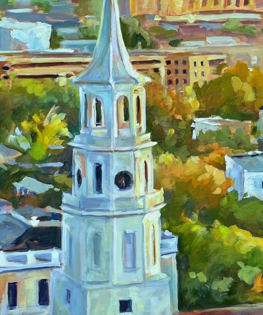 St Michaels to the Cooper by Susannah Gramling at LePrince Galleries