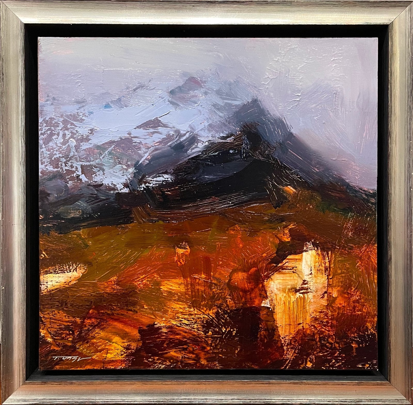 Mysterious Mountains by Tibor Nagy at LePrince Galleries