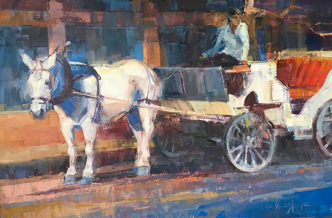 Afternoon Break by Trey Finney at LePrince Galleries