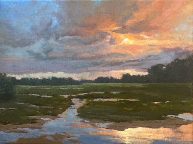 Last Light by Vicki Robinson at LePrince Galleries