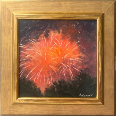 Happy Fourth by Vicki Robinson at LePrince Galleries
