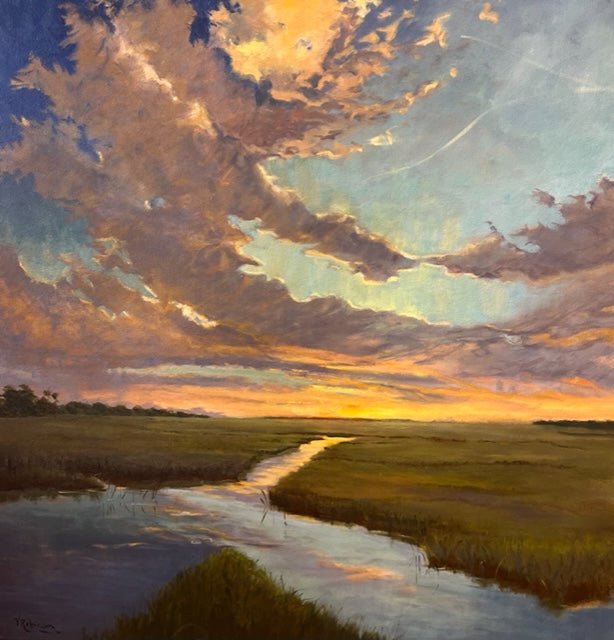 Someone Left the Light On! by Vicki Robinson at LePrince Galleries