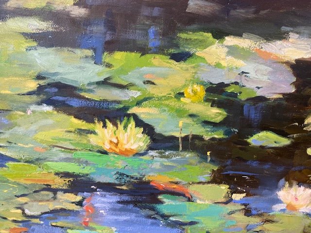 Summer Lilies by Vicki Robinson at LePrince Galleries